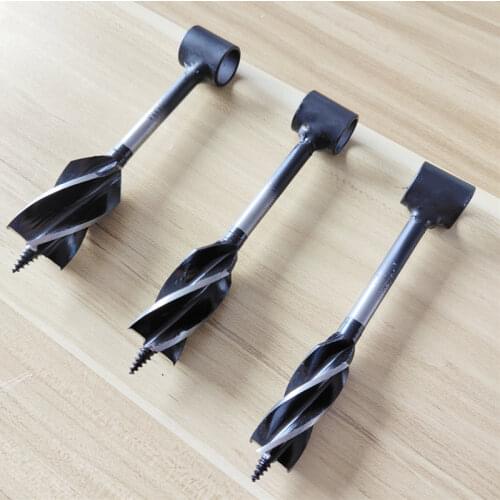 Outdoor EDC tools, camping survival hand drill, support drill, birch water intake, convenient wood puncher, carpentry