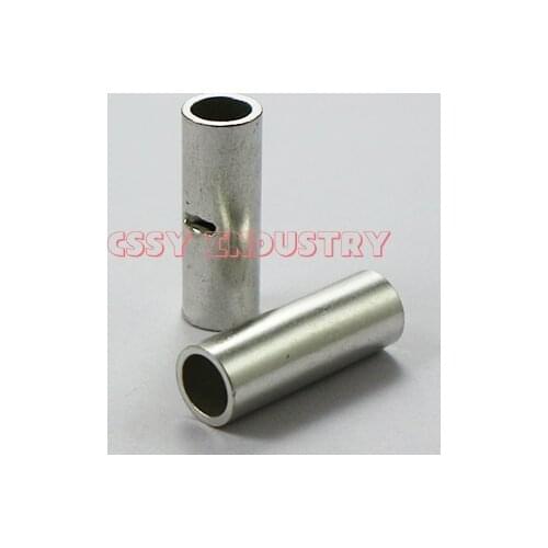 Freeshipping BN0.5 BN1.25 BN2 BN5.5 BN8 BN14 BN38 naked Insulated Terminal splice connector for 26-2AWG Wire(0.25-35mm2)