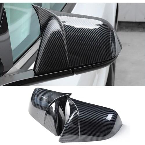 Car Styling Door Side Wing Rearview Mirror Caps Cover Trim For Tesla Model 3 2016 2017 2018 2019 2020 Car Accessories