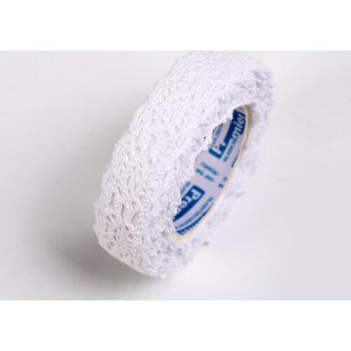 1PCS DIY Lace Trim Striping Masking Tapes Self Adhesive Decorative Sticker Gifts Holiday Office School Supplies New