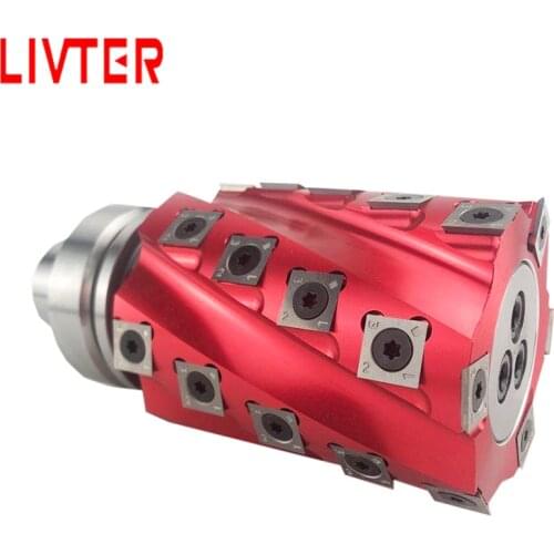 LIVTER Heads for Shapers and Moulders with Holder HSK 63F With bottom blades