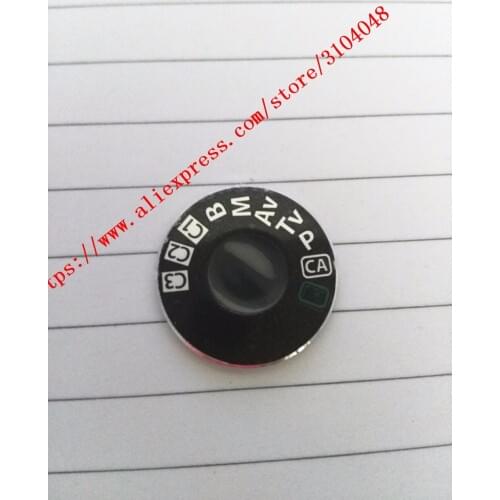 NEW Function Dial Model Button Label for Canon for EOS 7D / 5D Mark II / 5D2 / 5DII Top Function Digital Camera Repair Part