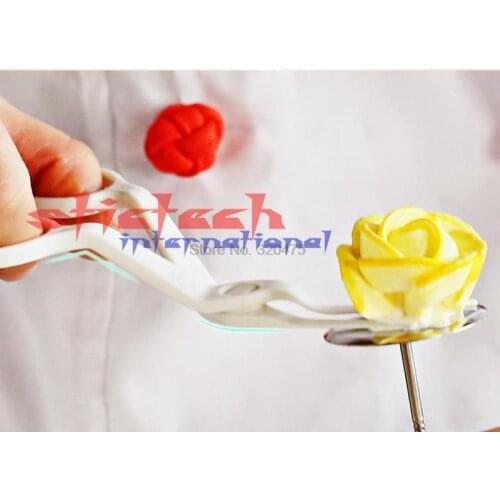 By dhl or ems 1000 pieces Wilton Delicate Flower Lifter/Cream Transfer, Icing Fondant Cake Decorating Tool