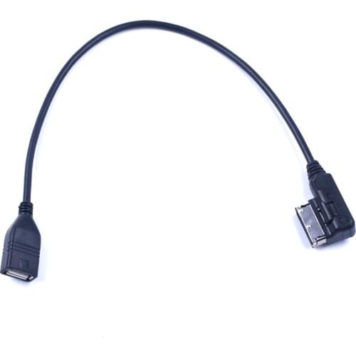 Universal Music Interface AMI MDI MMI to USB female adapter audio AUX data sync cable for AUDI A3 A4 A5