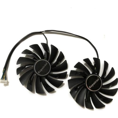PLD10010S12HH gtx 980 gtx970 GPU VGA Graphics Card Fan For MSI GTX980 970 GAMING Video Card Cooling As Replacement