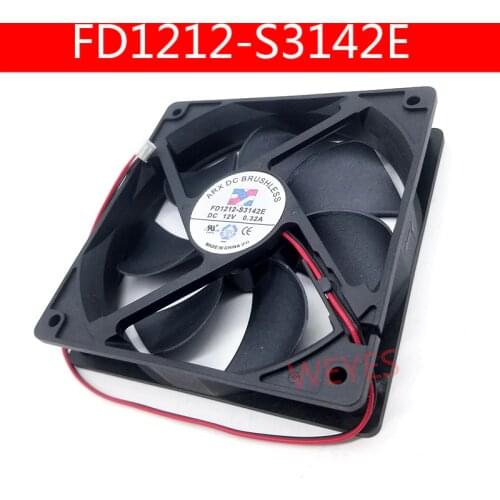 Genuine new fpr ARX FD1212-S3142E 12025 12V 0.32A oily chassis cooling fan