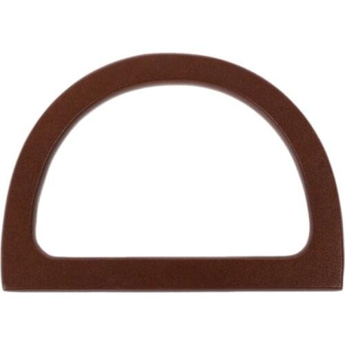 Wooden Handle Replacement DIY Handbag Purse Frame Bag Accessories