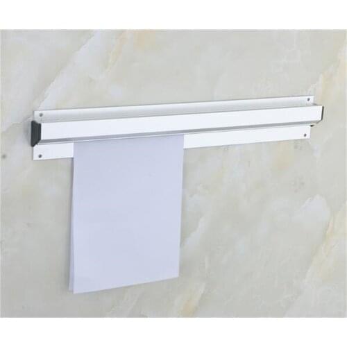 Ticket clip iron wall insert single device aluminum alloy kitchen bill menu clip paper clip folder