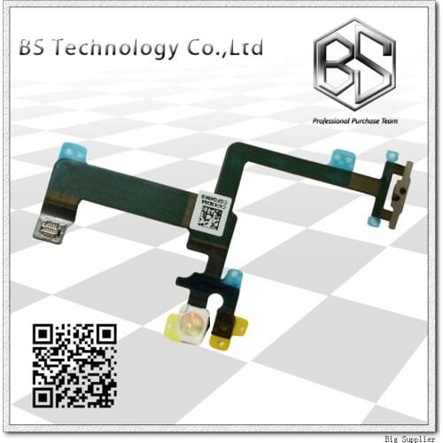 10pcs/lots for iPhone 6 Plus Power Flex with Flashing Light Switch on off Flex for iPhone6 Plus 5.5