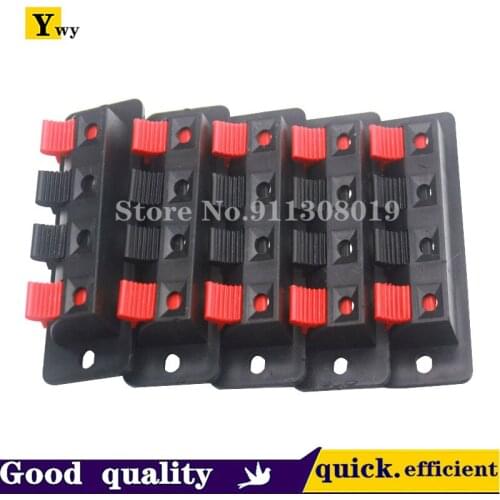 10PCS/LOT WP4-1 single row big four-position wire clip horn clip press terminal audio wire clip aging test clip
