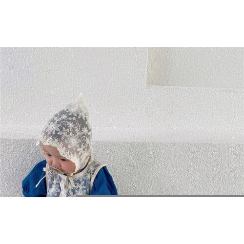 7856 Newborn Girl Clothes 100 Days Clothes Korean Baby Princess Clothes Bubble Sleeve Romper Or Lace Vest and Hat Toddler Outfit