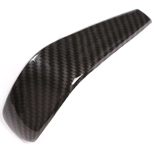 Carbon Fiber Color Gear Shift Knob Head Cover For BMW 3 Series E90 E91 E92 E93