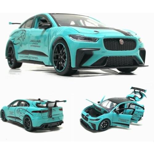 1:32 high simulation I-PACE pull back childrens toy alloy sports car for children gifts