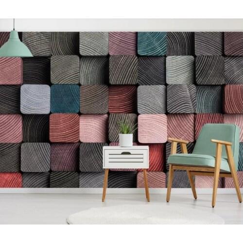 Photo Wall Murals 3d Wood Pattern Wallpaper Roll Wall Papers Papel Mural Madera Canvas Textured Wallpaper for Living Room