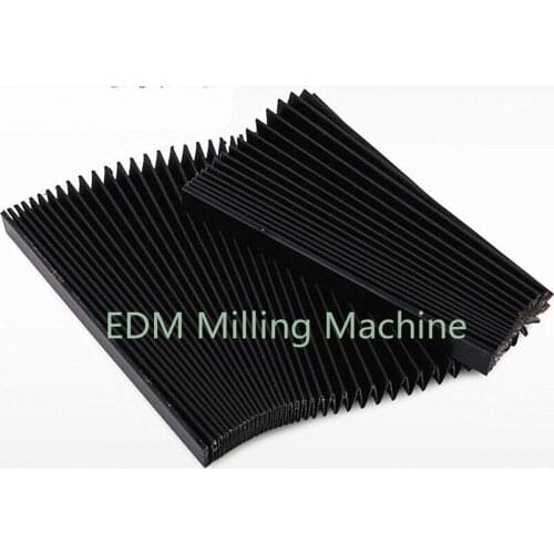 Milling Flexible CNC Engraver Machine Tool 130mm-300mm Protective Flat Accordion Bellows Cover Nylon For Milling Machine
