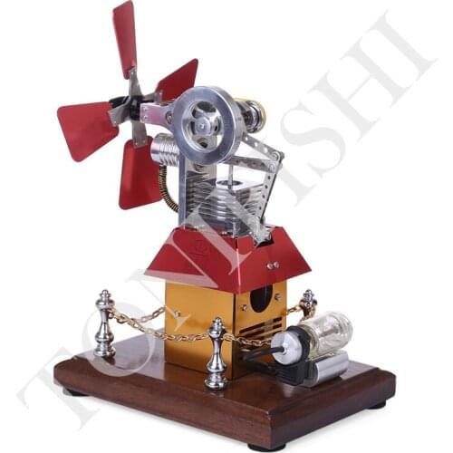 Stirling engine metal precision machinery toy model, boyfriend husband birthday gift creative crafts