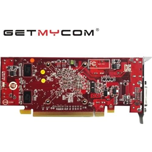 Getmycom original HD7350 2G small box high-definition graphics card full-and-half-high GT61 0HD6450 card