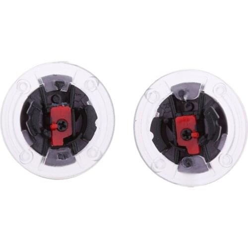 Pair Motorcycle Helmet Visor Right &Left Mounting Fix Base & Rotate Switch for LS2 Helmet