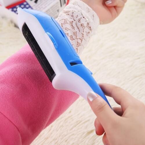 Portable Mini Hair Remover Lint Dust Brush For Clothes Bed Seat Cleaning Pet Hair Removal Static Electric Brush Cleaning Tools