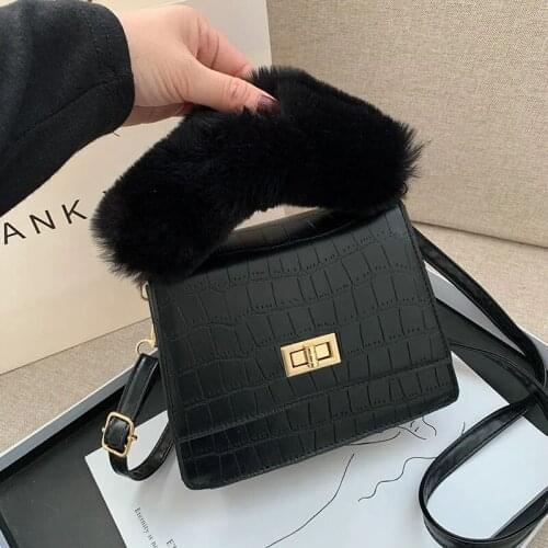 Prursella Women's Fur Bags