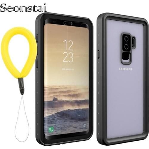 Waterproof Case for Samsung S8 S9 Plus Fundas Outdoor Summer Swimming Shockproof Cover for Samsung Galaxy S8Plus S9 Diving Coque