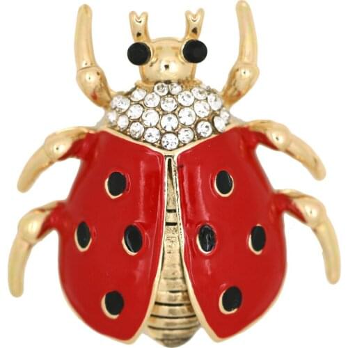 High quality fashion accessories adorable zoo rhinestone brooches Jewelry Pin For Women