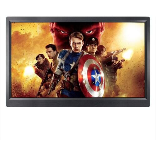 15.6inch 4K ABS LCD Monitor 3840x2160 H DMI Input Speaker Build In For Game Monitor