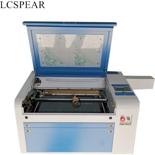 RECI 100W Ruida 6445 control 4060 laser cutting machine FREE to Russia include customs duty and tax