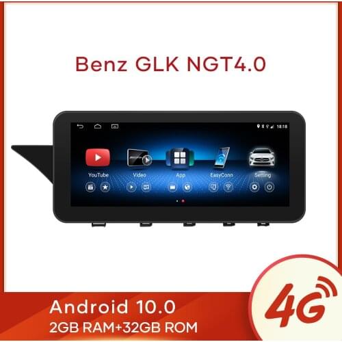 MCWAUTO For Mercede Benz GLK X204 2009-2012 Android 10.0 Car Radio GPS Navi Stereo 2+32GB RAM WIFI BT AUX 10.25 inch