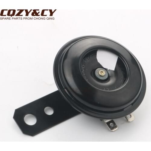 Black 12V Horn for Baotian BT49QT 50cc 4-stroke