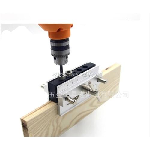 Wood board connection drill locator, punch locator, woodworking tool
