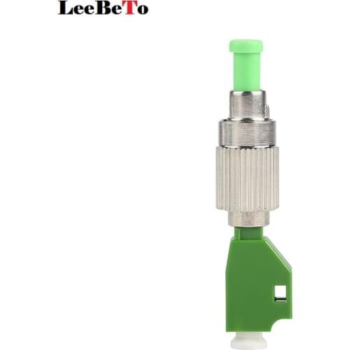 FC/APC-LC/APC Fiber Optic Adapter Conversion Flange Adapter Single Mode FC Male-LC Female