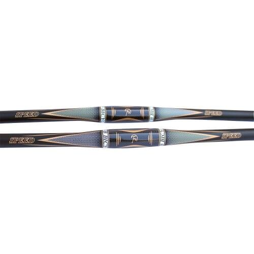 FCFB mountain handlebar carbon handlebar matt+glossy handlle bar red gold flat MTB bike bar 31.8*600-700-720-740-760mm