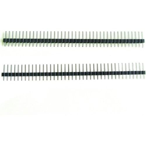 Hot Sale10pcs 40 Pin 1x40 Single Row Male 2.54mm Breakable Pin Header Connector Strip