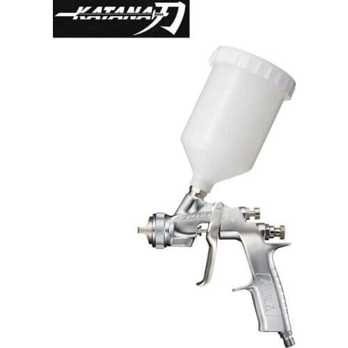 Iwata KATANA Spray Gun,1.3/1.5mm Nozzle,Center Cup,Gravity,Suction Paint Sprayers,Mini Nozzle Air Painting Gun,Paint Guns