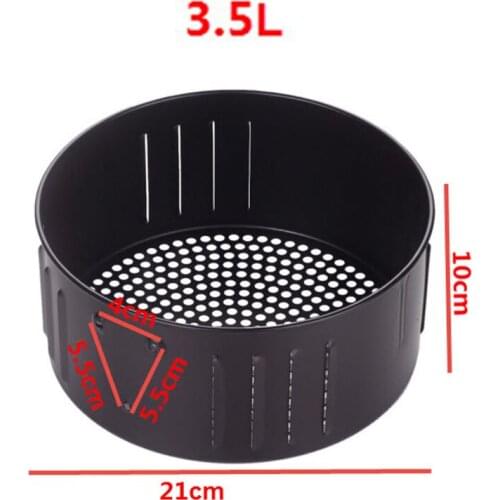Oil Pan Air Fryer Basket Accessories Cast iron Wear-resistant Non-stick