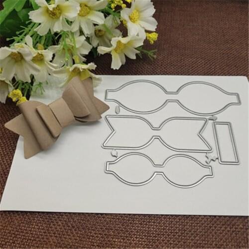 Heart border Lace bow Metal Cutting Dies Craft Stamps die Cut Embossing Card Make Stencil Frame
