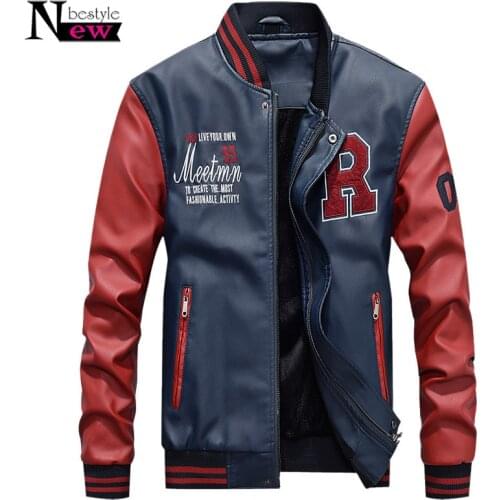 Newbestyle Men's Faux Leather Jackets