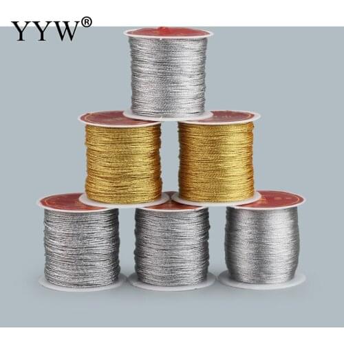 Nylon Cord 0.2-0.6mm Beading String Thread Braided String Tassels for Jewelry Making DIY Bracelet High Quality 2021 New Arrival