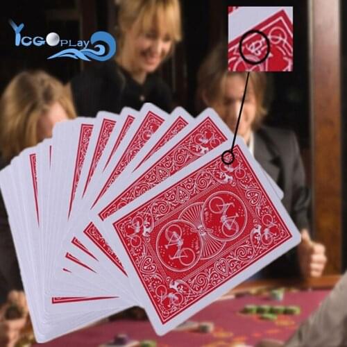 NEW 54pcs/set Secret Marked Stripper Deck Playing Cards Party magic trick board game plaything 58mm*88mm Adult poker card