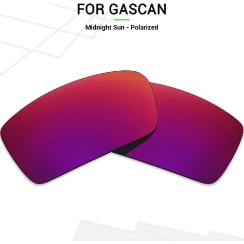Mryok Anti-Scratch POLARIZED Replacement Lenses for Oakley Gascan Sunglasses Midnight Sun