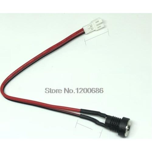240MM 22AWG 2P PH2.0 connector to dc jack 5.5/2.1 female connector 5.5 2.1 DC PH 2.0 Female