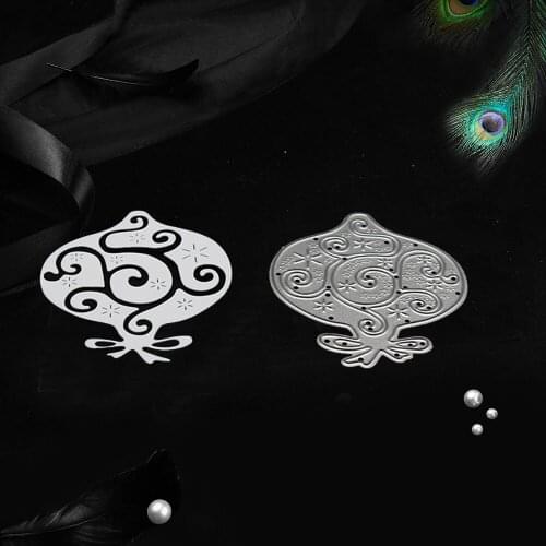 Round bow carbon steel cutter die Home Decoration Cutting Dies Party DIY Gifts for Friend