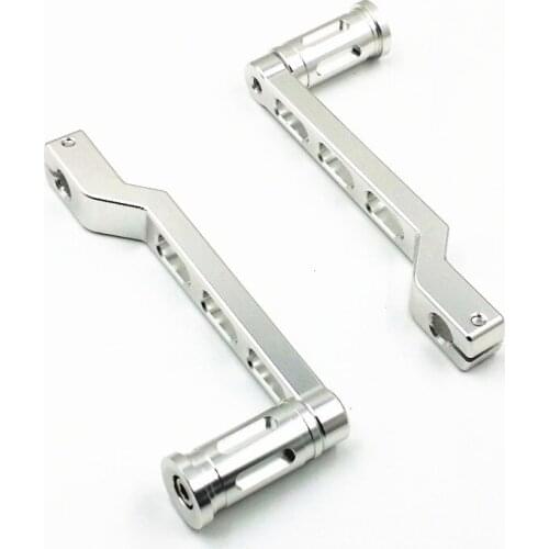 Motorcycle Heel Toe Shift Lever W/ Shifter Peg Pegs For Harley FL Electra Glide Softail Tour Glide 1986-2012 Custom