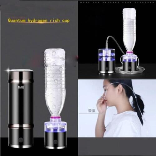 SPE/PEM Hydrogen Rich Generator Water Ionizer Bottle Cup Stainless Steel Alkaline Thermal Cup Hydrogen Absorption Machine