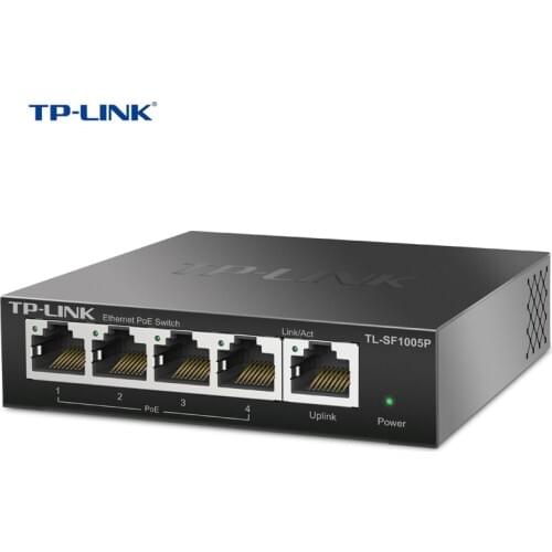 TP-Link TL-SF1005P 5 Post Fast POE Switch Power Over Ethernet monitoring Wireless AP for IP Camera 48V/1.25A Max 57W