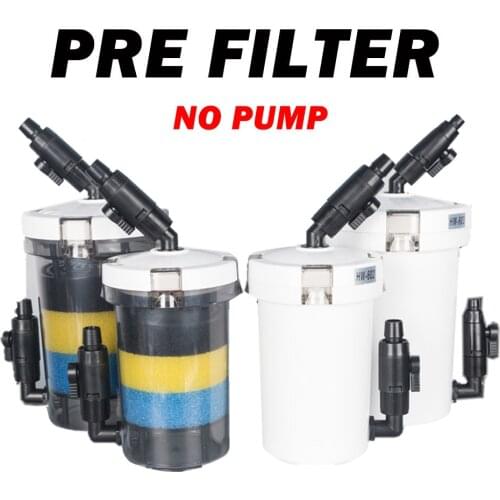 Sunsun Aquarium External Canister Pre Filter With Sponge Extend Filter Bucket Four Type No Pump