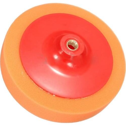 7 inch 180mm Car Polishing Buffing Head Mop Pad Soft Sponge With M14 Thread