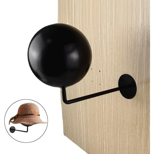 Helmet Holder-Motorcycle Helmet Holder Hook, Wall Mounted Helmet Storage Rack Hanger Motorcycle Helmet Holder Hook Black