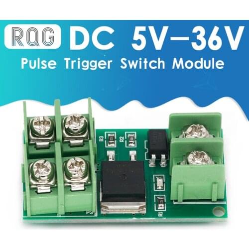 DC 5V-36V Electronic Pulse Trigger Switch Control Panel MOS FET Field Effect Module Driver for LED Motor Pump